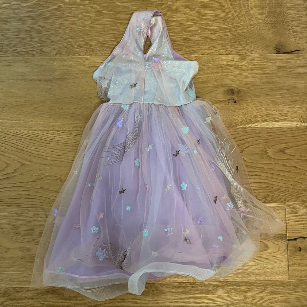 Sparkling Purple Kids Costume Dress